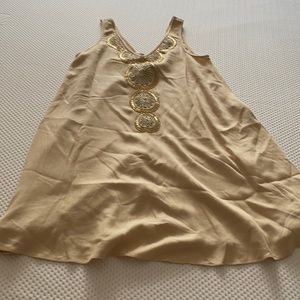 Lilly gold dress